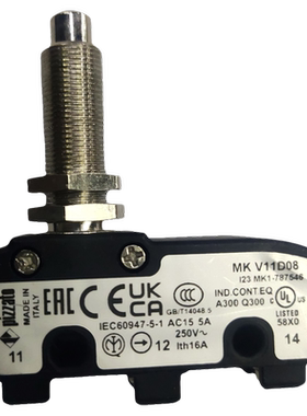 PIZZATO微动开关MK V11D08原装MK V11D15正品