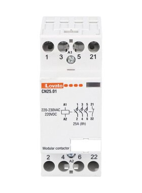 LOVATO模数化接触器CN25.10全新原装CN25.01 24VAC/DC正品