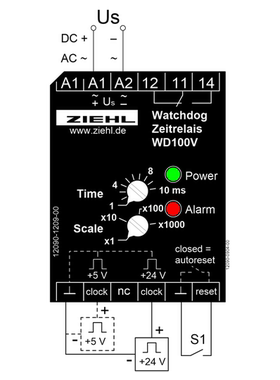 ZIEHL Watchdog Time-Relay Type WD100V