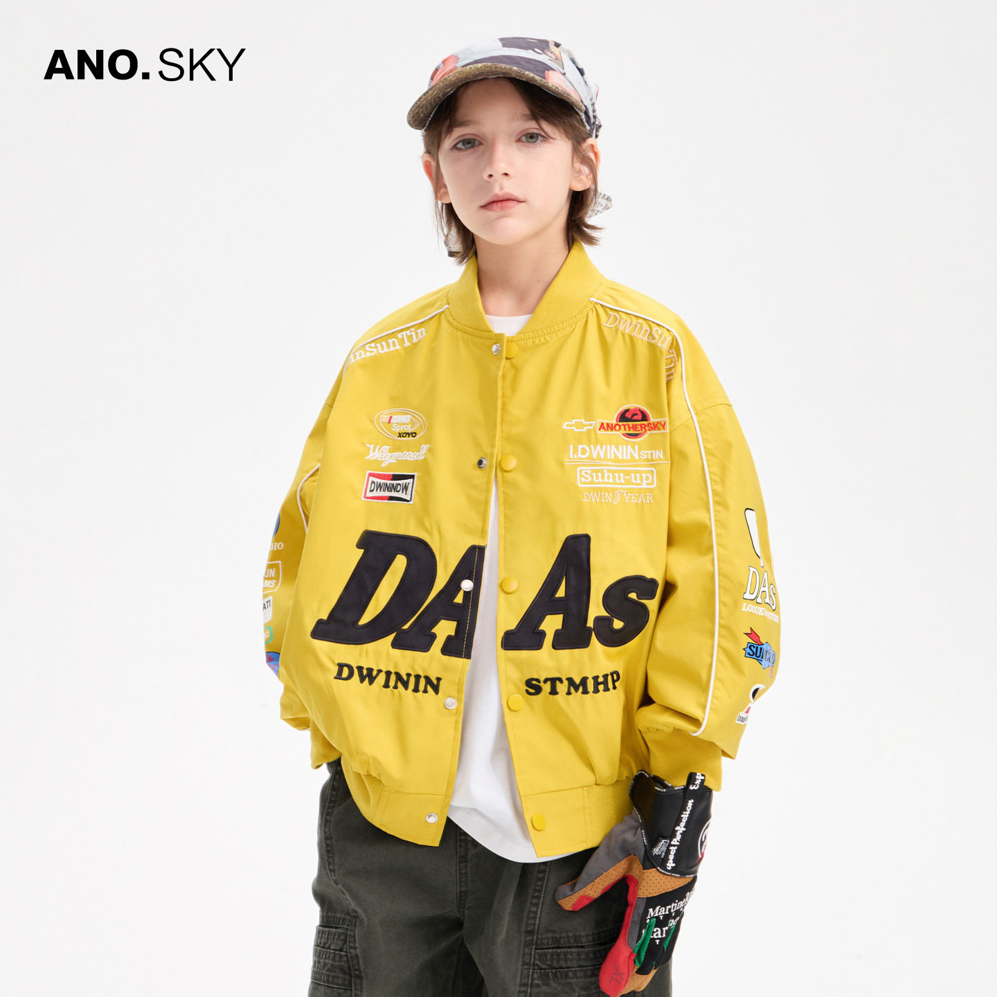 AS赛车服棒球外套潮牌夹克图片