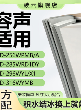 适用容声BCD256WPMB/A 285WRD1DY 296WYL/X1 316WYMB冰箱门密封条