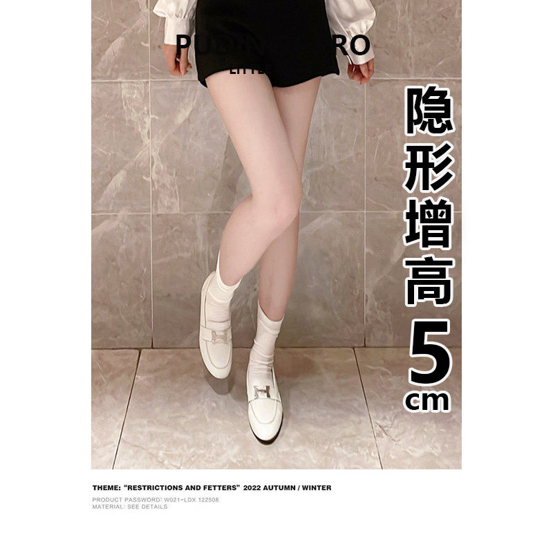真皮版~扣乐福鞋女2026新款春季百搭流苏平底英伦风小皮鞋单鞋女