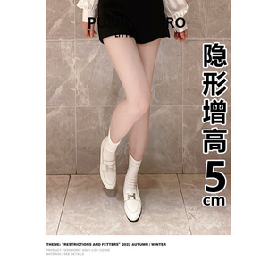 真皮版~扣乐福鞋女2026新款春季百搭流苏平底英伦风小皮鞋单鞋女
