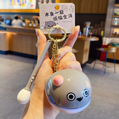 萨卡班甲鱼公仔玩偶木鱼解压玩具钥匙扣男书包挂件汽车钥匙链女款