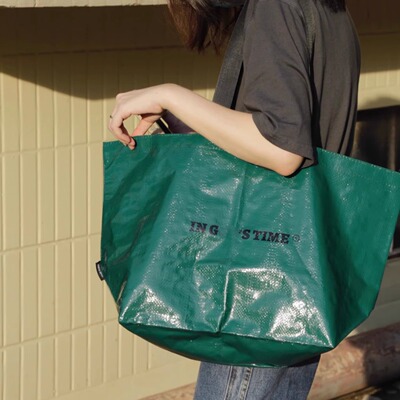 Heymen黑门街潮大容量购物袋