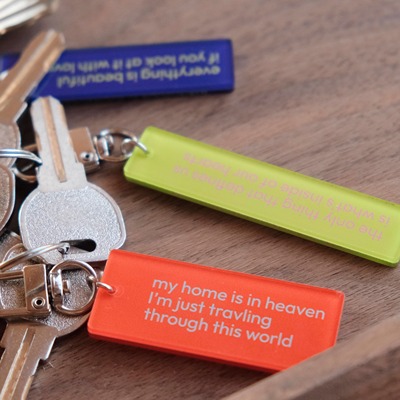 Heymen黑门小亮光亚克力挂件