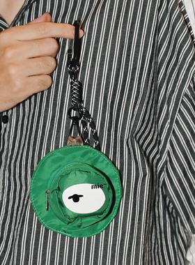 Heymen黑门 安歇青草地 耳机零钱包钥匙包挂件配饰收纳小羊挂包