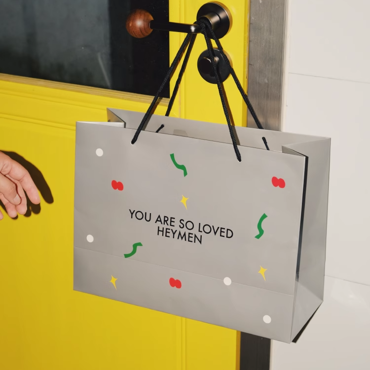 Heymen黑门小彩带礼物袋