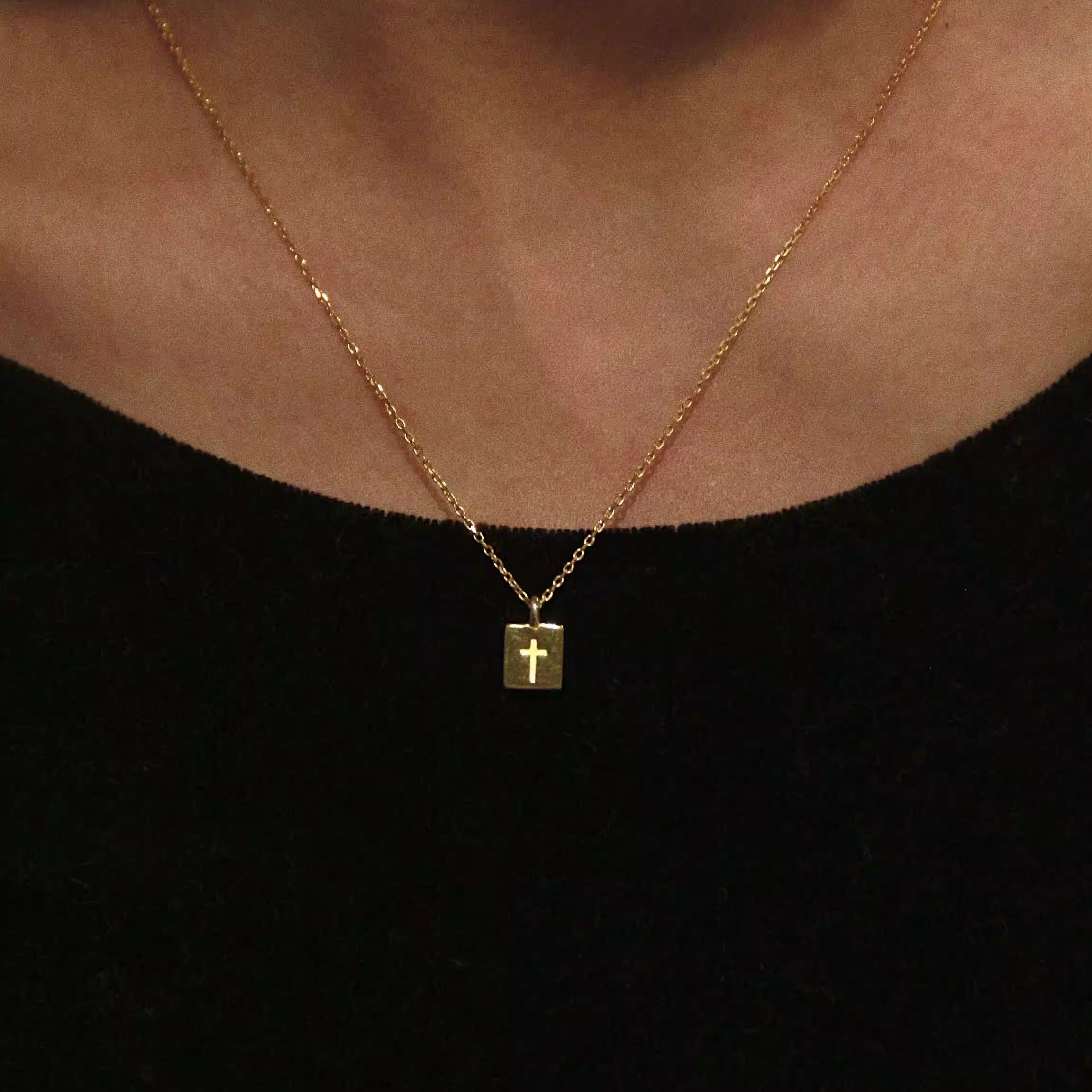 Heymen黑门十字架项链