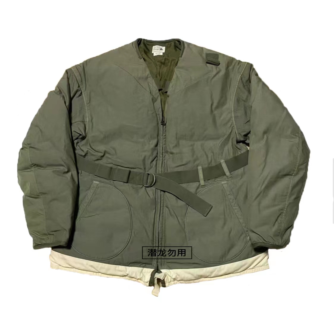 豪德玛VISVI 21AW SPOT ITEM CONTRARY军事支线羽绒服 夹克外套