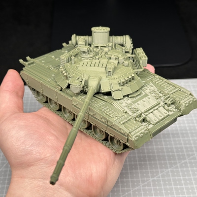 1/48比例T80U坦克成品模型军事模型礼物战争雷霆周边