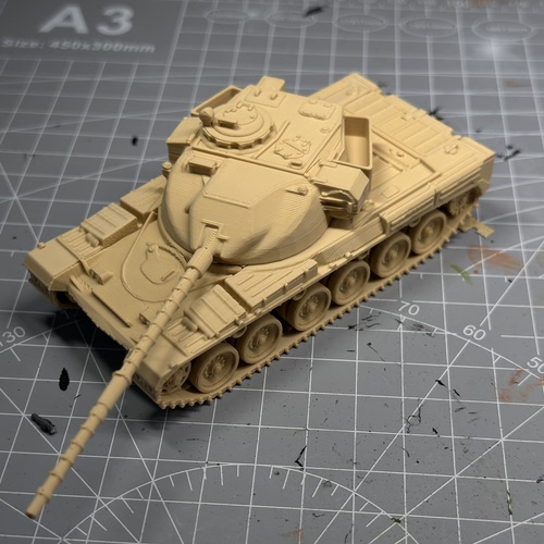 1/72比例酋长主战坦克模型免拼装军事战车模玩战雷周边军迷礼物