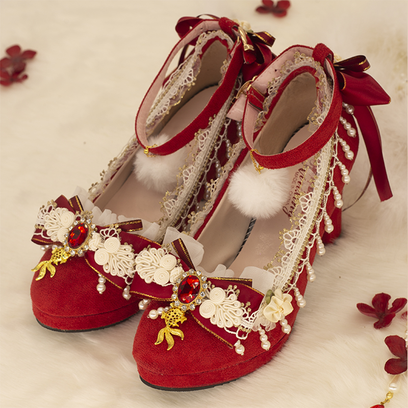 中国娃娃六芒星原创小新年红色