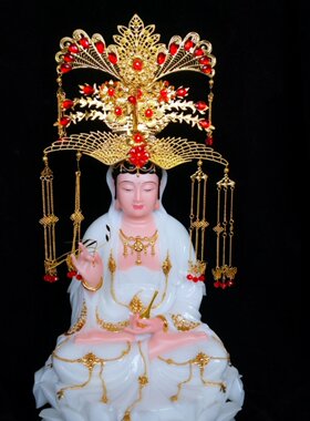 九凤朝鸣凤冠黑妈妈黑老太观音娘娘泰山奶奶头冠女娲娘娘头饰古风