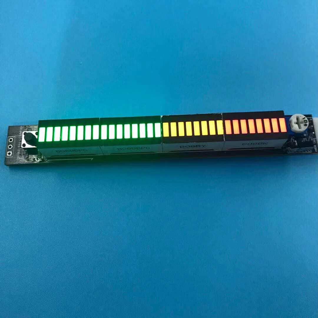 DIY 오디오 증폭기 오디오 리듬 라이트 앰프 레벨 라이트 음악 비트 스펙트럼 LED 볼륨 표시기