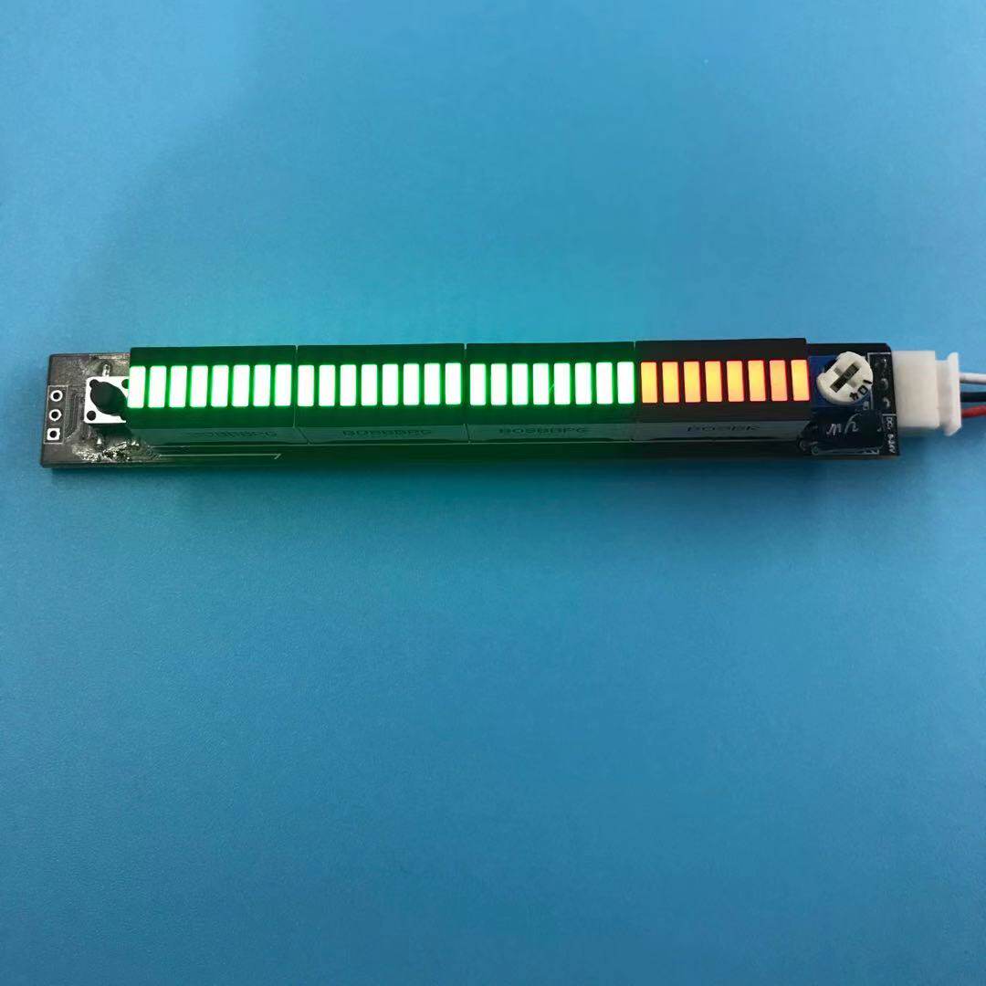 DIY 오디오 증폭기 오디오 리듬 라이트 앰프 레벨 라이트 음악 비트 스펙트럼 LED 볼륨 표시기