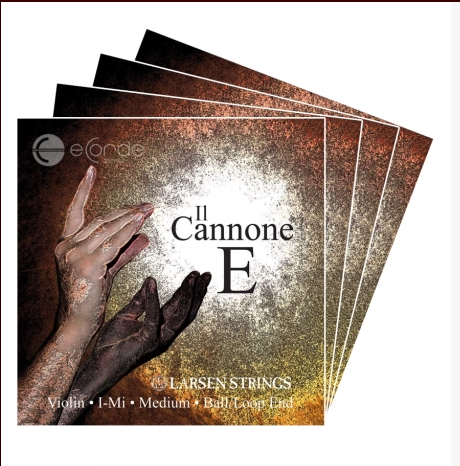 丹麦拉森小提琴弦il cannonevlolin soloist演奏级小提琴琴弦