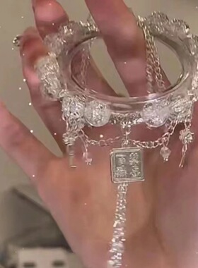 轻奢苗疆异域铃铛流苏手链多层新中式汉服配饰中国风女手串礼物