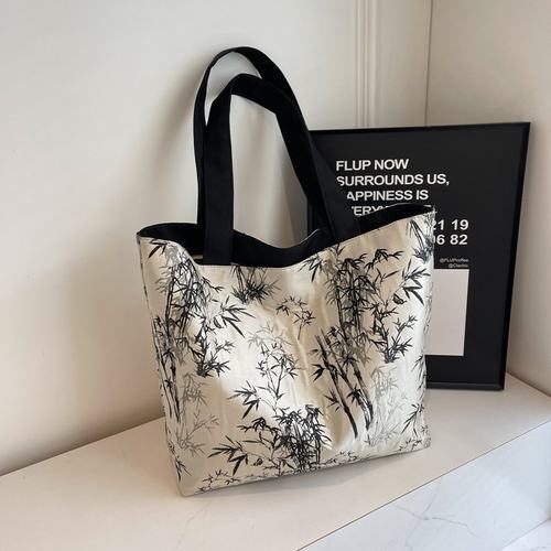 新中式国潮托特包妈咪包百搭大包