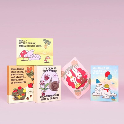 富富SideProjecmini拼图插画玩具