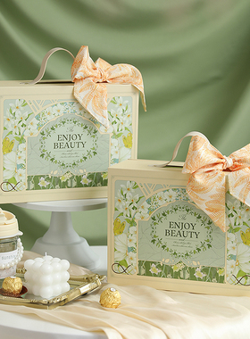 婚礼伴手礼盒女伴娘男伴郎结婚小众高级感实用生日礼物满月礼品盒