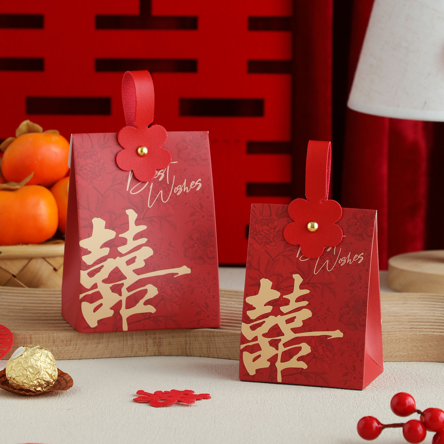 创意婚礼伴手礼糖盒结婚喜糖盒子高级感2025新款糖果礼盒喜糖袋子