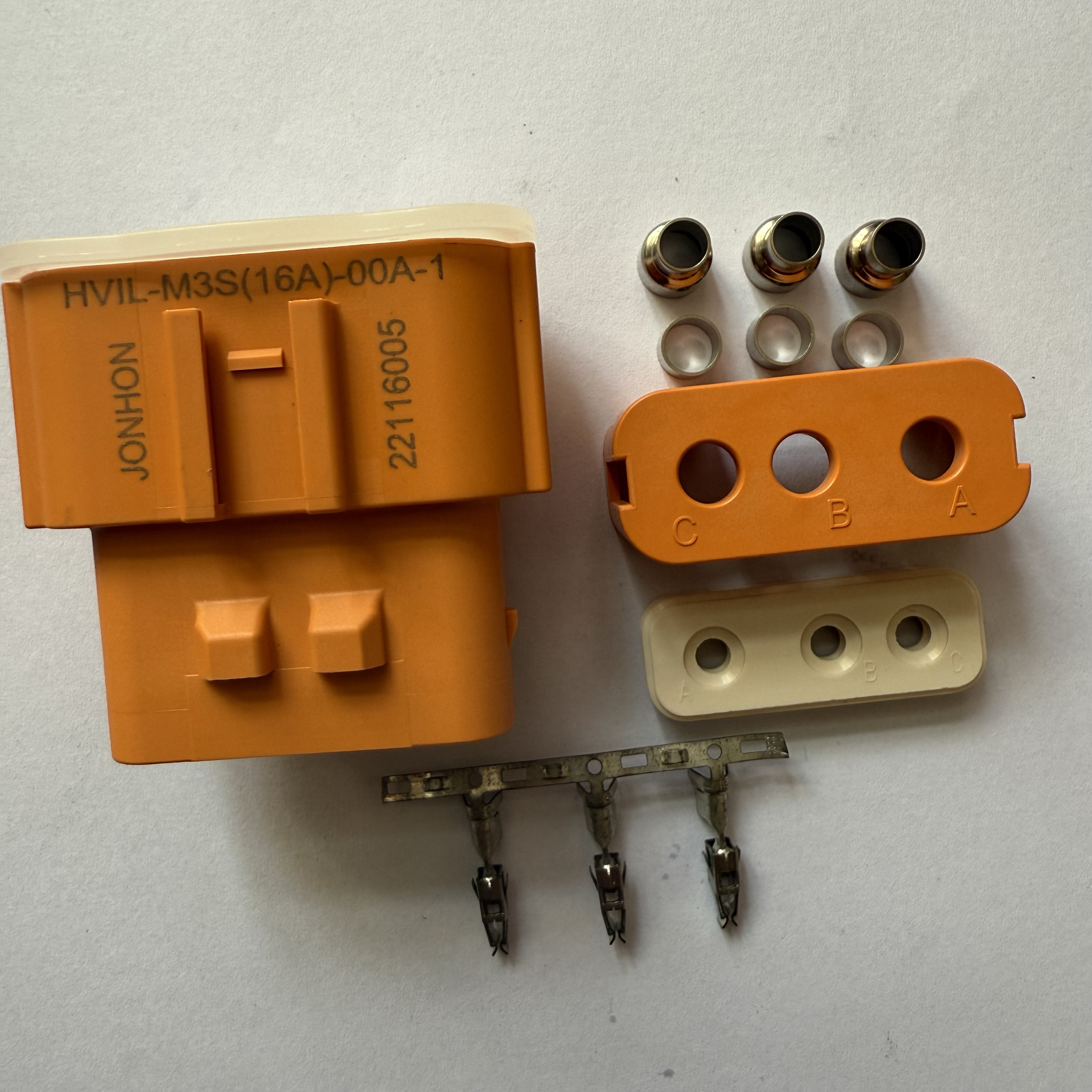 中航光电HVIL-M3S(16A)-00A-1 现货秒发,正品实物图,批量优惠