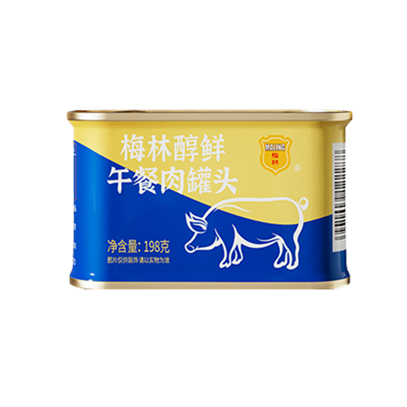 MALING/梅林醇鲜午餐肉198g