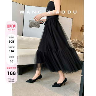 女2026新款 蕾丝波点尖头高跟鞋 半面纱 细跟蝴蝶结单鞋 王小毒