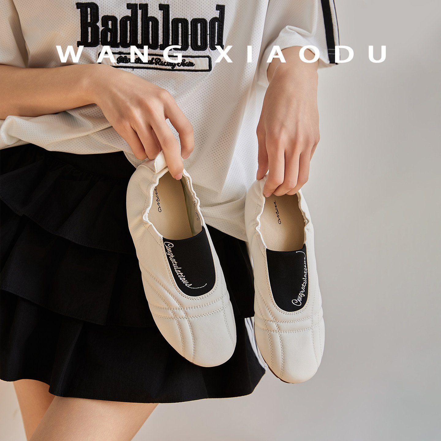 原创【王小毒】云朵芭蕾●爆软平底运动鞋女字母真皮跆拳道休闲鞋,女鞋,时尚芭蕾鞋,淘宝优惠券,粉丝福利购,淘宝优惠卷