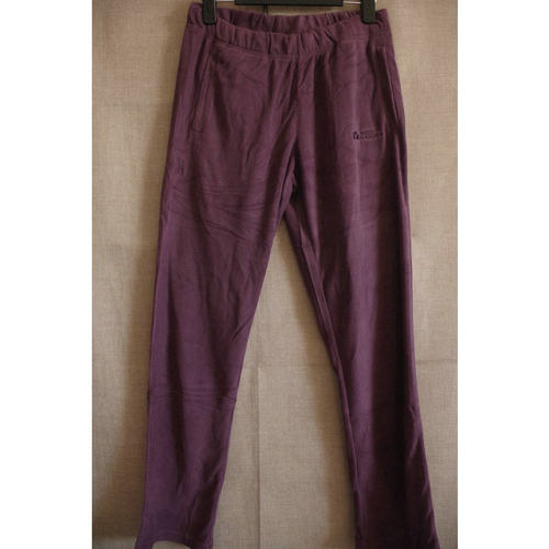 秋冬户外登山防寒抓绒裤女士保暖