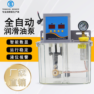 全自动润滑容积卸压式 齿轮泵220V加油泵齿轮油注油器雕刻机注油泵