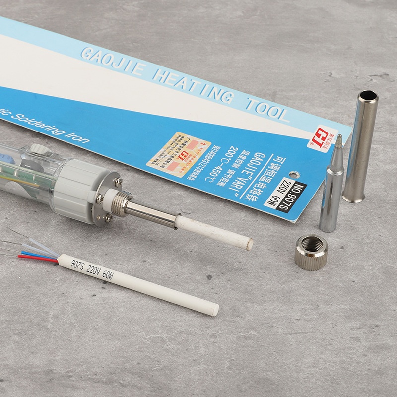 正品黄花907S电烙铁发热芯内热外热式60W全陶瓷905C/905E恒温