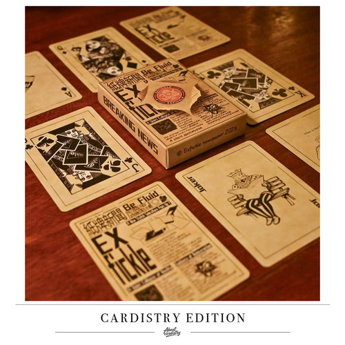 【创新设计】newspaper 报纸 Exfickle 出品 花切纸牌扑克牌