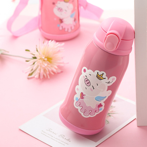 19元包邮  fucharm儿童保温杯一杯双盖