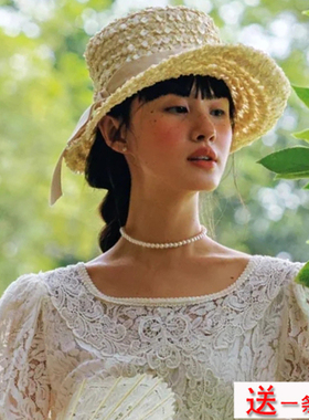 复古仿珍珠项链女士2025新款