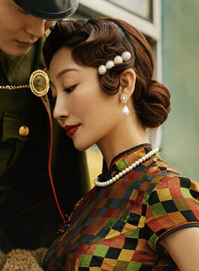 新款搭配旗袍珍珠项链女士夏季短款颈链饰品毛衣链百搭锁骨链614