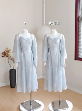 新中式天丝提花吊带裙女慵懒随性开衫气质显瘦两件套装早春穿搭