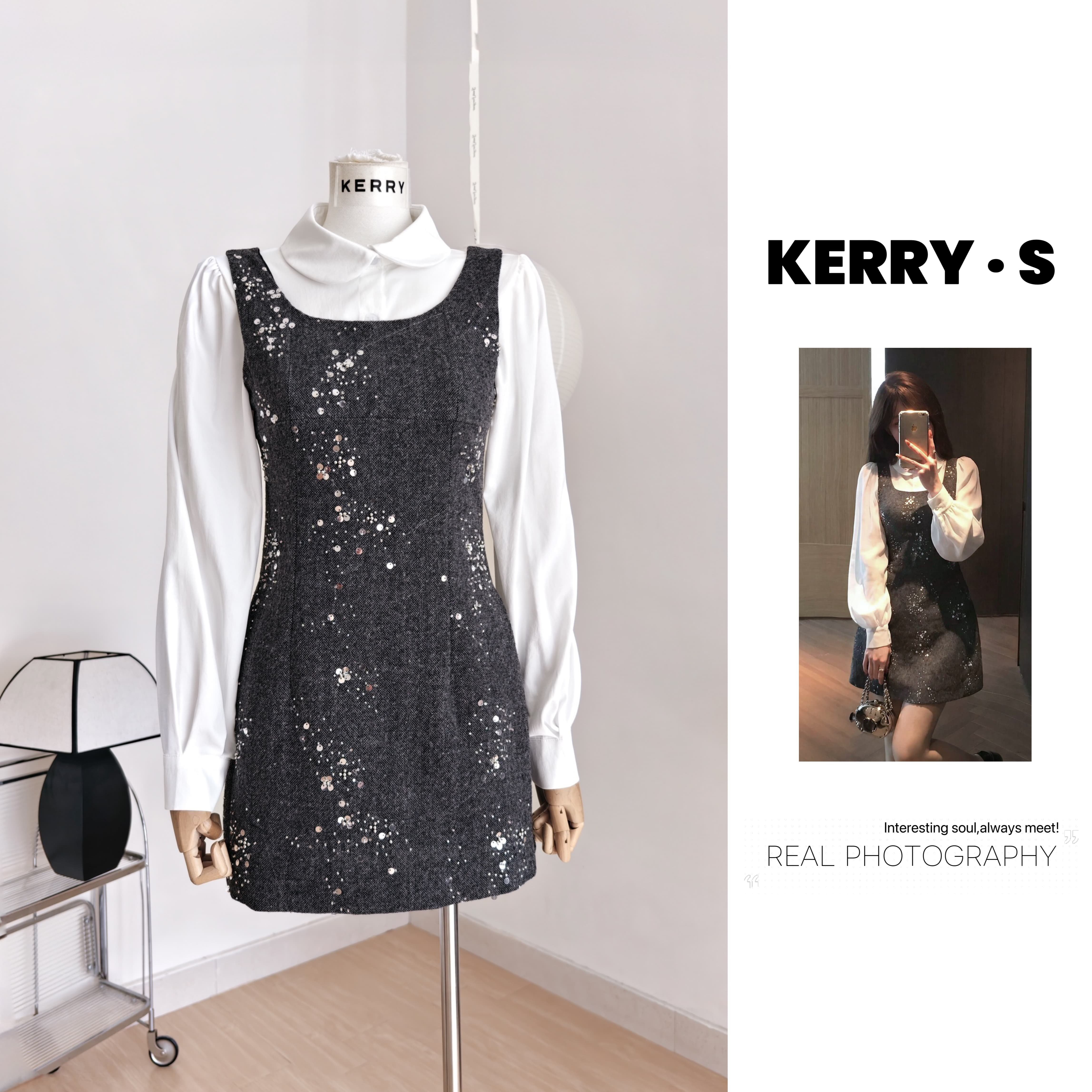 温柔风法式衬衫珠片毛呢背心裙小香风连衣裙两件套装千金生日裙子,女装/女士精品,时尚套装,淘宝优惠券,粉丝福利购,淘宝优惠卷