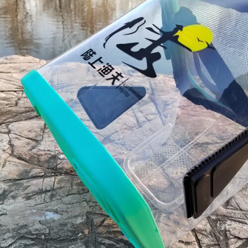钓鱼打水桶可折叠包透明