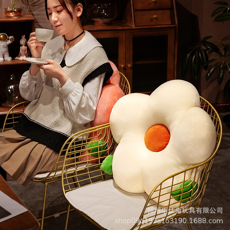 花朵靠枕沙发超软垫子卧