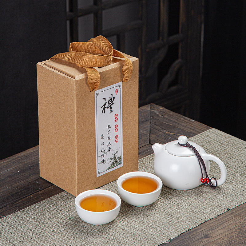 包旅行功夫茶具陶瓷西施壶一壶二杯四杯套装创意礼品伴手礼