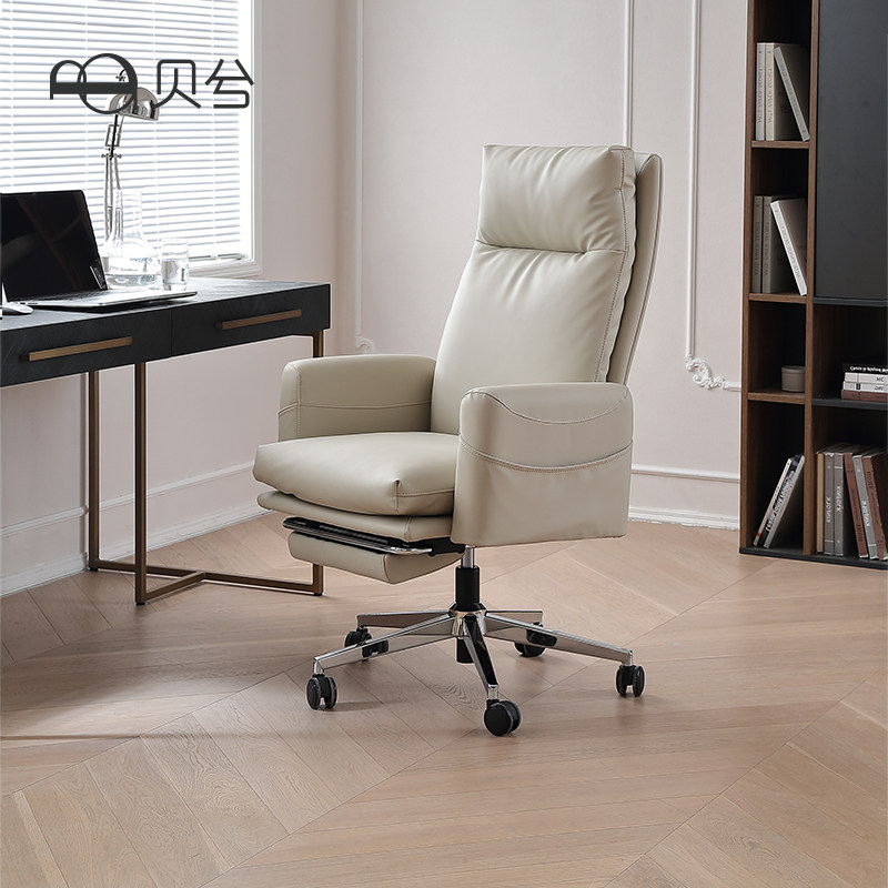 贝兮老板椅家用可躺大班椅真皮办公椅书房电脑椅商务升降旋转椅子|ruв категории коммерческий/офисная мебель, офисная мебель, Канцелярия Председателя, кресло/Босс Председателя - от Buy2taobao.com для оказания профессиональной услуги покупки агента Taobao