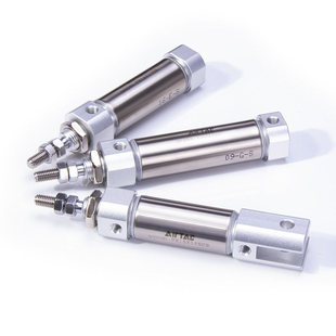 亚德客笔形气缸PB12X5X10X15X20X25X30X40X50X60X75X80SR SCB