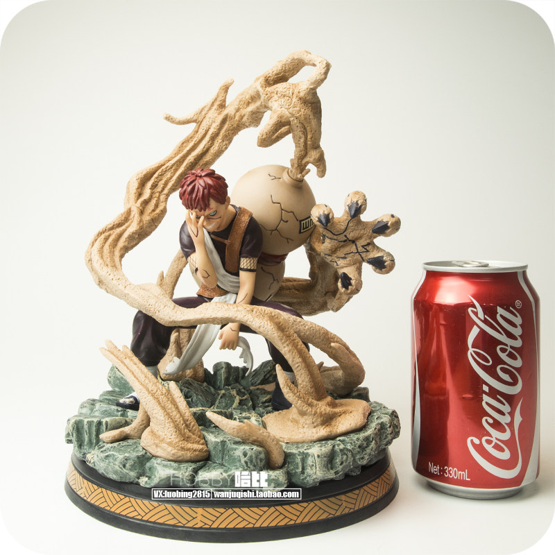 火影忍者漩涡鸣人朋友一尾守鹤人力柱我爱罗GK手办场景雕像摆件