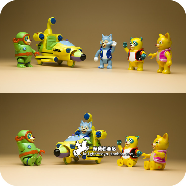 正版盒装迪士尼特务欧宝special agent oso可动手办公仔玩偶摆件