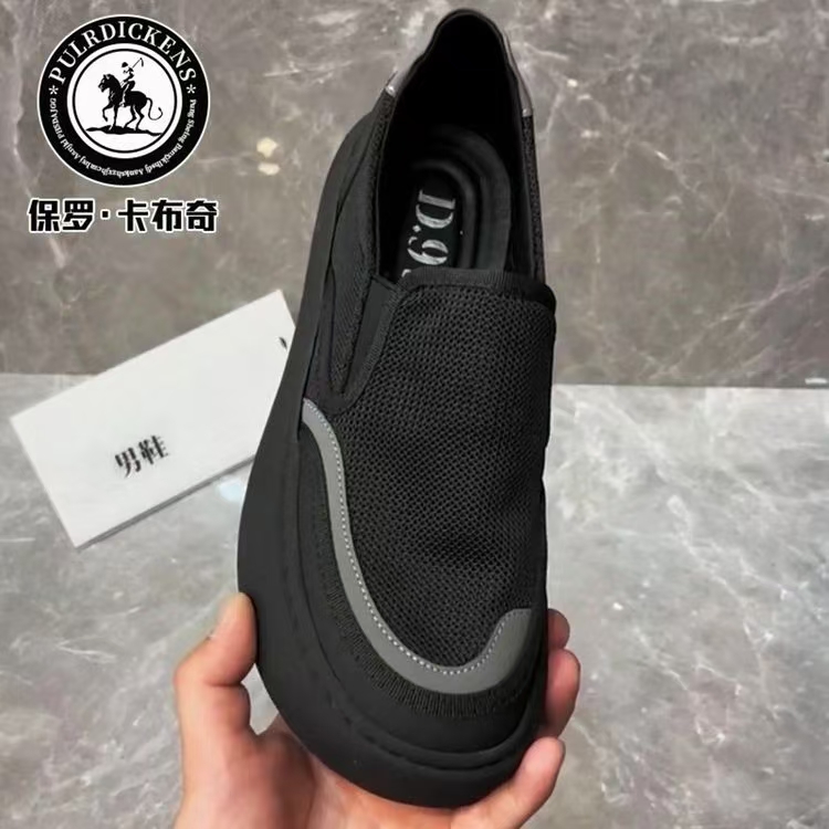保罗卡布奇鞋业帆布鞋男鞋