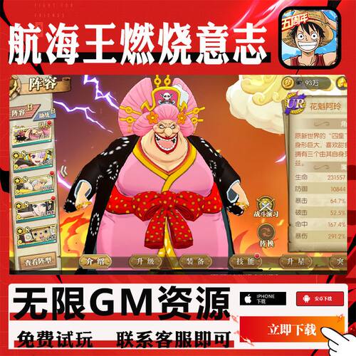 燃烧意志手游畅玩GM后台怀旧开局号自抽号折扣码联网游戏bt服安卓