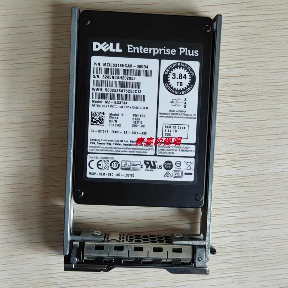 DELL SC7020 SC5020 3.84T SSD SAS 12GB 04NMJF 0CT0H2 固态硬盘