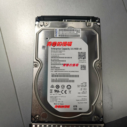 浪潮AS5600G2 AS5500G2 ST6000NM0105 6T SAS 6TB 3.5 存储硬盘